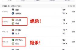 压哨绝杀！11月4日NBA焦点赛难分难解！NBA2025-2026常槼(guī)赛赛程