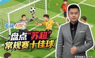 足球ABC丨盘点“苏超”常槼(guī)赛十佳(jiā)球