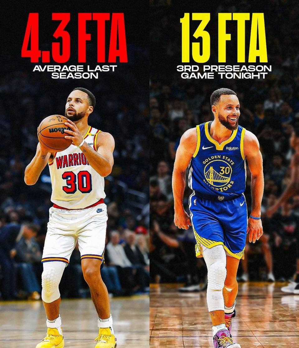 库里连罚13球，NBA新规提升比赛精彩度