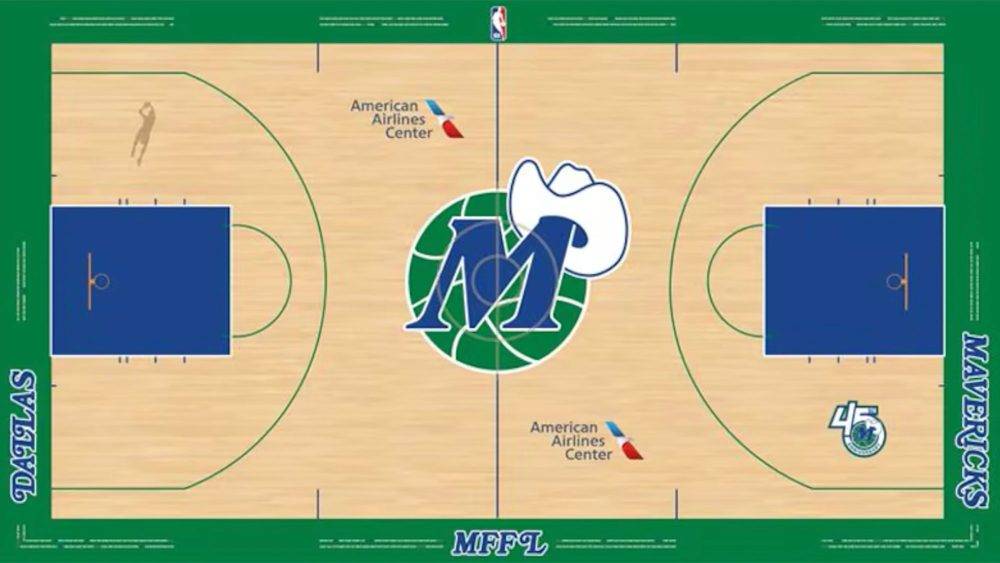 达拉斯独行侠队发布Hardwood Classic队服，庆祝球队成立 45 周年